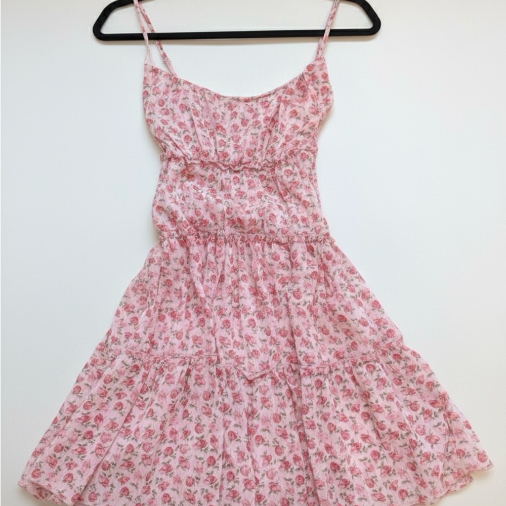 Trixxi Multicolor Smocked Dress